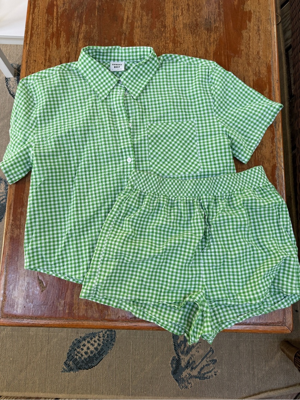 Aritzia Sunday Best Shorts and Top Set